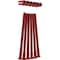 Ekena Millwork Premium 1 1/4" Barn Door Flat Track Extension Hardware for 1 3/8" Door, Regal Red GB60013EXXRR - alternate 2